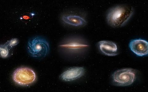 宇宙最大的10个星系，宇宙什么星系最大