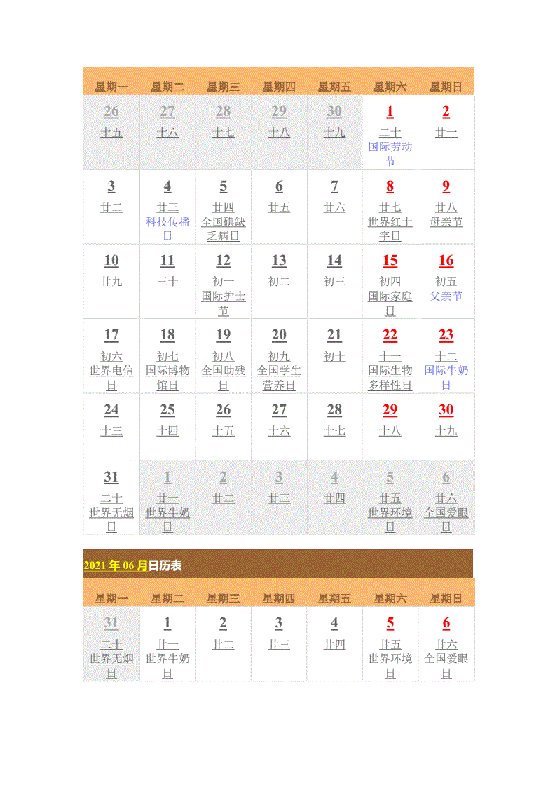 3、农历节日顺序和日期表:所有节日的顺序（按日期）