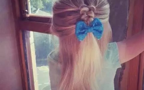 帮女儿编的30种漂亮的发型