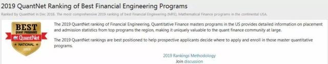 美国金融工程专业大学排名 金融工程也是一个很不错的专业