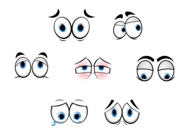 人有过经历最明显的就是眼神的变化 确认过眼神你读懂其中的故事吗