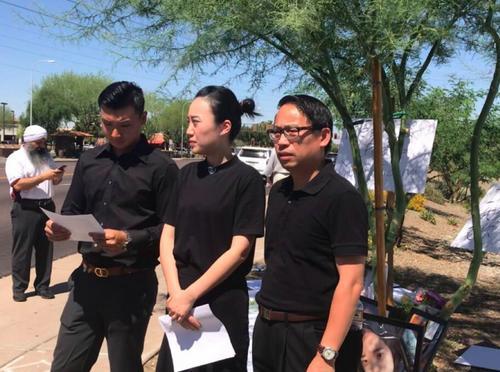 中国留学生江玥在美国遇害 判决不公受害人抗议美检
