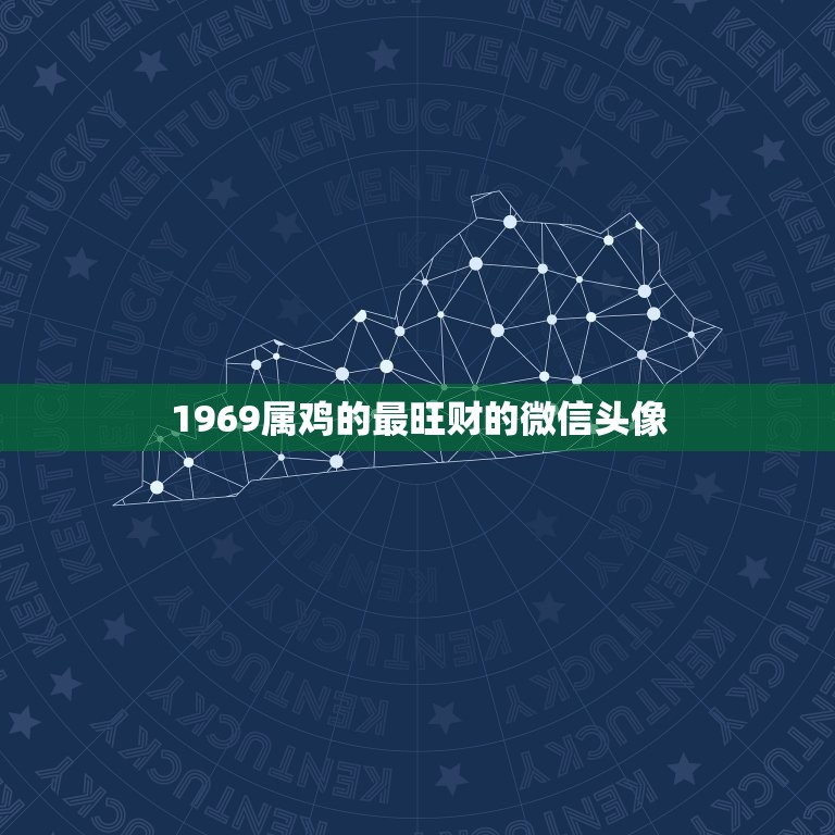 1969属鸡的最旺财的微信头像  什么样的头像旺财 第1张