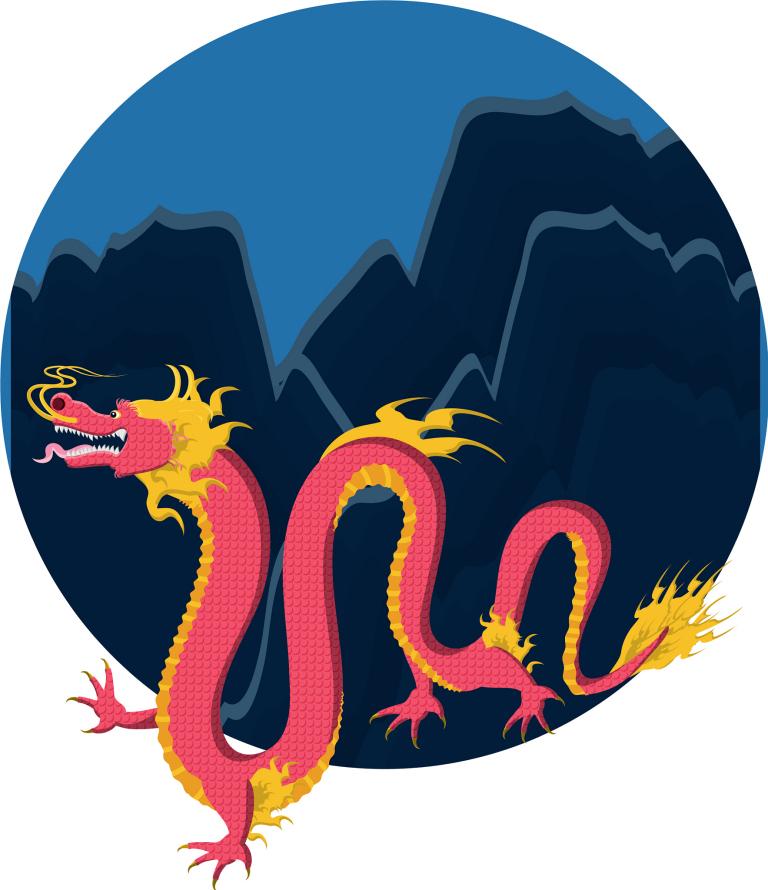 龙年2024年日历图片（ 2024龙年日历美图） 第3张